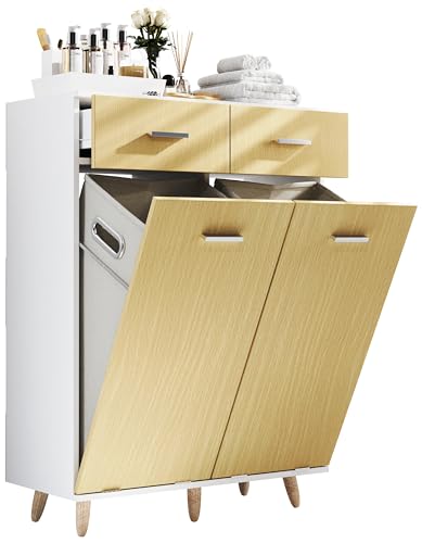 VCM Holz Wäscheschrank | Wäschetruhe | Wäschebox | Wäschekorb | Maße ca. H. 97 x B 79 x T. 35 cm - Landos L VCM Holz Wäscheschrank | Wäschetruhe | Wäschebox | Wäschekorb | Maße ca. H. 97 x B 79 x T. 35 cm - Landos L von VCM