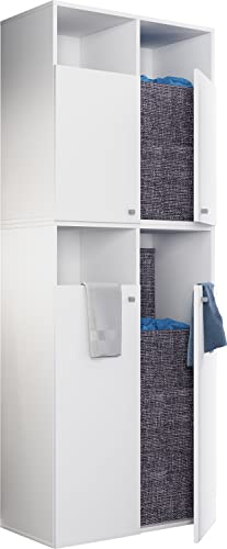 VCM Holz Wäscheschrank | Wäschetruhe | Wäschekorb | Maße ca H. 184 x B. 80 x T. 39 cm - Dreso XXL4f VCM Holz Wäscheschrank | Wäschetruhe | Wäschekorb | Maße ca H. 184 x B. 80 x T. 39 cm - Dreso XXL4f von VCM