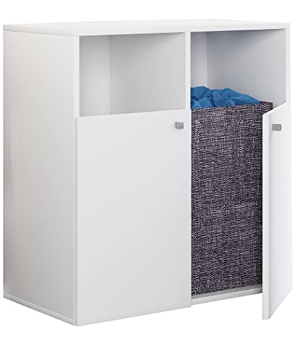 VCM Holz Wäscheschrank | Wäschetruhe | Wäschekorb | Maße ca. H. 74 x B. 80 x T. 39 cm - Dreso L 2f VCM Holz Wäscheschrank | Wäschetruhe | Wäschekorb | Maße ca. H. 74 x B. 80 x T. 39 cm - Dreso L 2f von VCM