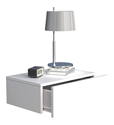 VCM Nachtschrank | Wandschublade | Wandboard | Nachttisch | Maße ca. H. 15 x B. 45 x T. 30 cm - Usal M 45 cm Weiß VCM Nachtschrank | Wandschublade | Wandboard | Nachttisch | Maße ca. H. 15 x B. 45 x T. 30 cm - Usal M 45 cm Weiß von VCM