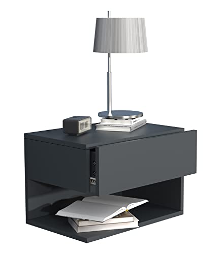 VCM Nachtschrank | Wandschublade | Wandboard | Nachttisch | Maße ca. H. 30 x B. 45 x T. 32 cm - Usal XL 45 cm VCM Nachtschrank | Wandschublade | Wandboard | Nachttisch | Maße ca. H. 30 x B. 45 x T. 32 cm - Usal XL 45 cm von VCM