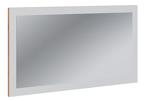 Holz Wandspiegel | für Badezimmer oder Flur geeignet | Maße: H. 45 x B. 80 x T. 2 cm - Salia von VCM