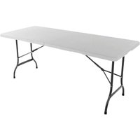 VCM Klapptisch weiß Kunststoff B/H/T: ca. 72x74x180 cm von VCM