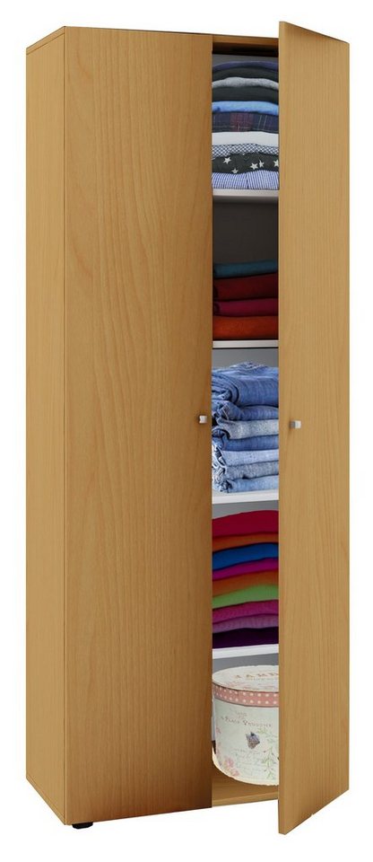 VCM Kleiderschrank Kleiderschrank Jugendschrank Vandol Drehtüren von VCM