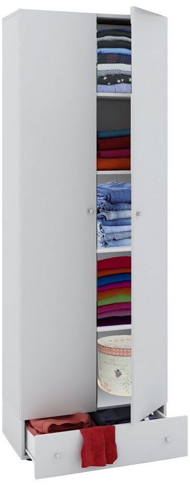 VCM Kleiderschrank Kleiderschrank Jugendschrank Vandol Drehtüren S von VCM