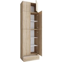 VCM Kleiderschrank Lona XXL Drehtüren, mit Aufsatz u. Schublade, Sonoma-Eiche VCM Kleiderschrank Lona XXL Drehtüren, mit Aufsatz u. Schublade, Sonoma-Eiche von VCM
