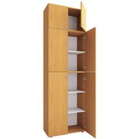 Kleiderschrank "Lona XXL" Drehtüren | Mit Aufsatz Buche Kleiderschrank "Lona XXL" Drehtüren | Mit Aufsatz Buche von VCM