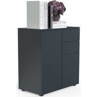 VCM Büroschrank Dalosa 4-Fach, anthrazit von VCM