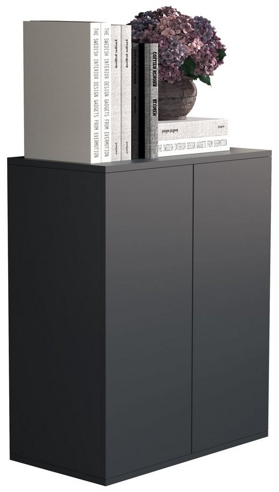 VCM Kommode Holz Kommode Sideboard Anrichte Dalosa 2 Drehtüren von VCM
