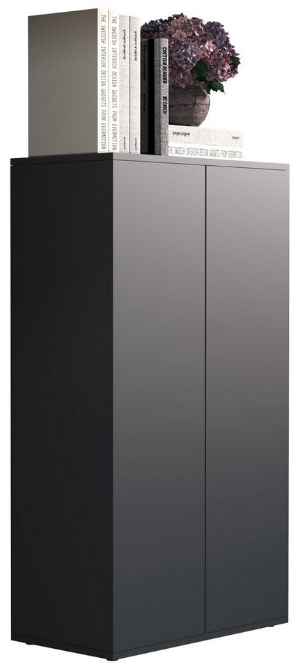 VCM Kommode Holz Kommode Sideboard Anrichte Dalosa 3 Drehtüren von VCM
