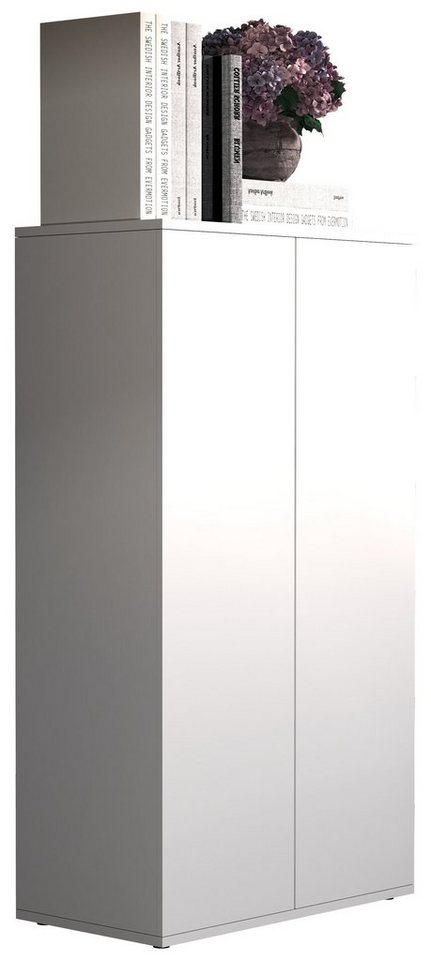 VCM Kommode Holz Kommode Sideboard Anrichte Dalosa 3 Drehtüren von VCM