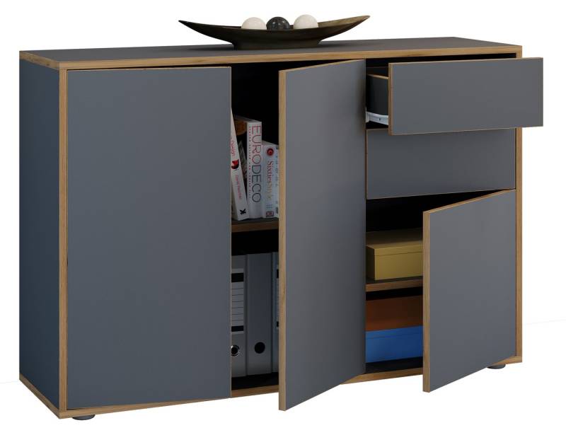 VCM Kommode Holz Kommode Sideboard Salia Breite 110 Schublade von VCM