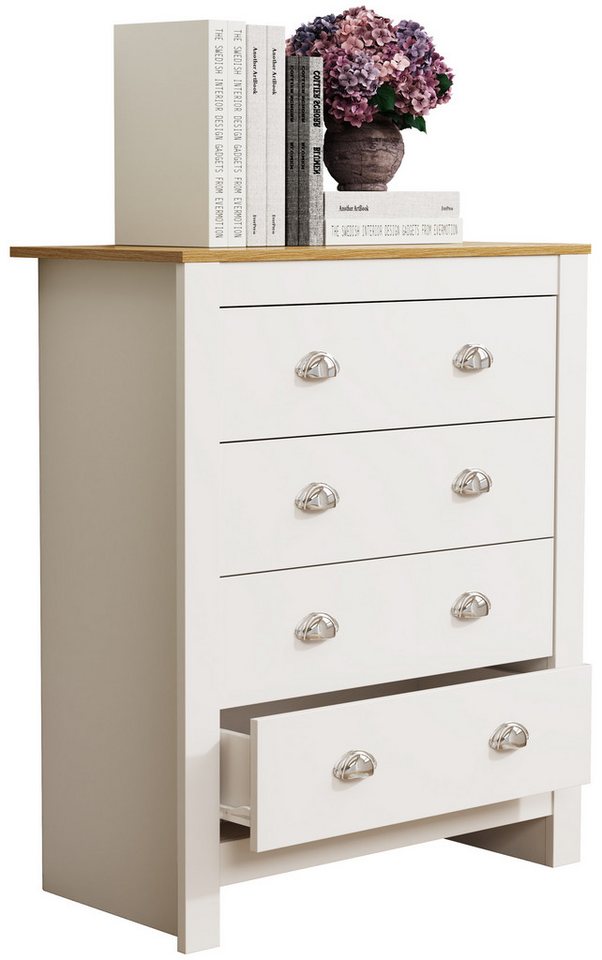 VCM Kommode Kommode Sideboard Schublade Balusa XL von VCM