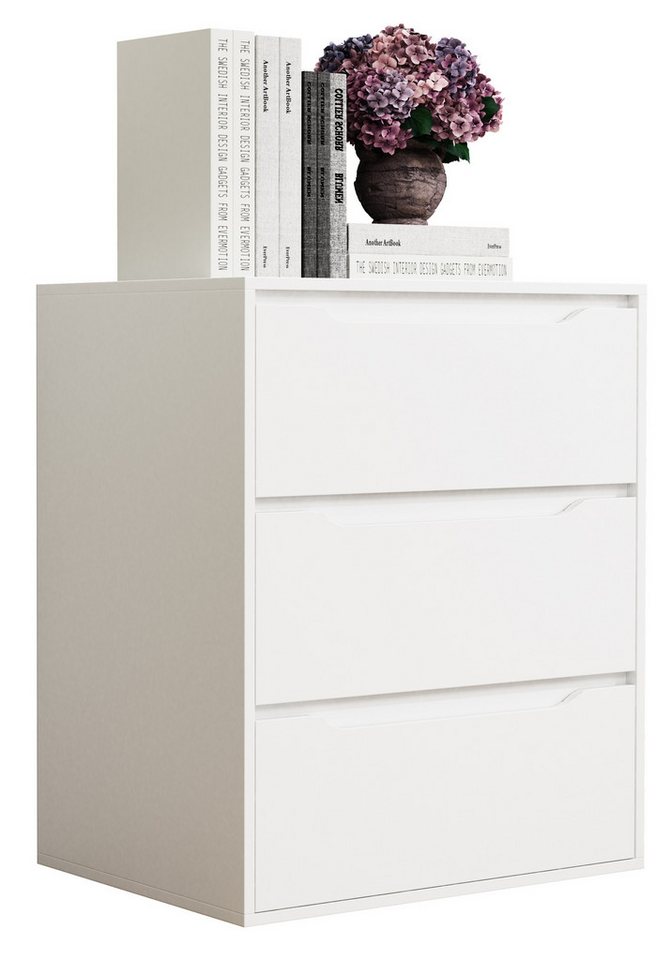 VCM Kommode Sideboard Kommode Nachttisch Schublade Malira L von VCM