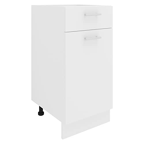 VCM Küchenschrank | Maße ca. H. 82 x B. 40 x T. 46 cm | Unterschrank mit Schublade | Küchenmöbel - Esilo VCM Küchenschrank | Maße ca. H. 82 x B. 40 x T. 46 cm | Unterschrank mit Schublade | Küchenmöbel - Esilo von VCM