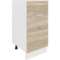 Küchenschrank Breite 40 cm Schublade Unterschrank Küche Küchenmöbel Esilo von VCM