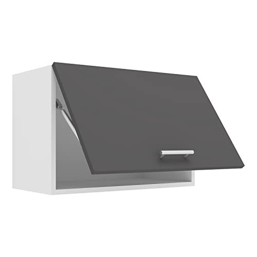 VCM Küchenschrank hängend | Maße ca. H. 40 x B. 60 x T. 31 cm | Hängeschrank mit Klapptür | Küchenmöbel – Esilo von VCM