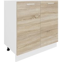 Küchenschrank Breite 80 cm Drehtüren Unterschrank Küche Küchenmöbel Esilo von VCM