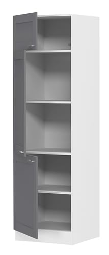 VCM Küchenschrank | Maße ca. H. 207 x B. 60 x T. 57 cm | Hochschrank im Landhaus Stil | Küchenmöbel - Colura VCM Küchenschrank | Maße ca. H. 207 x B. 60 x T. 57 cm | Hochschrank im Landhaus Stil | Küchenmöbel - Colura von VCM