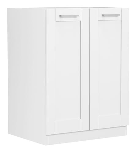 VCM Küchenschrank | Maße ca. H. 82 x B. 60 x. T. 46 cm | Unterschrank mit Zwei Drehtüren im Landhaus Stil | Küchenmöbel – Colura VCM Küchenschrank | Maße ca. H. 82 x B. 60 x. T. 46 cm | Unterschrank mit Zwei Drehtüren im Landhaus Stil | Küchenmöbel – Colura von VCM