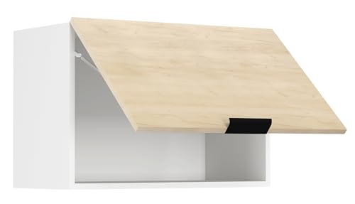 VCM Küchenschrank hängend | Maße ca. H. 40 x B. 60 x T. 31 cm | Hängeschrank mit Klapptür | Dunstabzug | Küchenmöbel – Fasola von VCM
