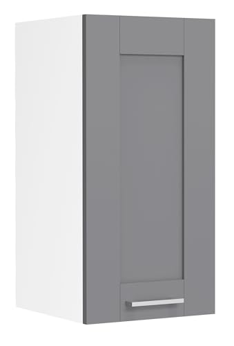 VCM Küchenschrank hängend | Maße ca. H. 60 x B. 30 x T. 31 cm | Hängeschrank mit Zwei Fächern im Landhaus Stil | Küchenmöbel - Colura von VCM