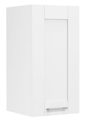 VCM Küchenschrank hängend | Maße ca. H. 60 x B. 30 x T. 31 cm | Hängeschrank mit Zwei Fächern im Landhaus Stil | Küchenmöbel - Colura von VCM
