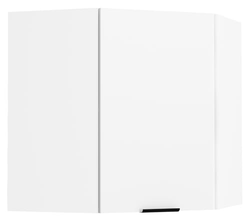 VCM Küchenschrank hängend | Maße ca. H. 60 x B. 57 x T. 57 cm | Eckschrank | Hängeschrank mit Zwei Fächern | Küchenmöbel - Fasola Weiß VCM Küchenschrank hängend | Maße ca. H. 60 x B. 57 x T. 57 cm | Eckschrank | Hängeschrank mit Zwei Fächern | Küchenmöbel - Fasola Weiß von VCM