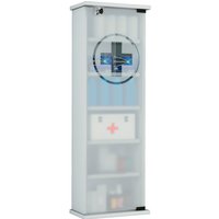 VCM Medizinschrank »Gusal XXL«, BxLxT: 31 x 92 x 18 cm - weiss von VCM