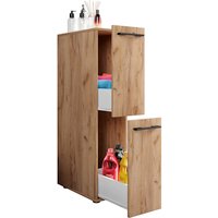 VCM Mehrzweckschrank »Sadilo«, BxHxT: 25 x 110 x 50 cm - beige von VCM