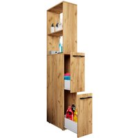 VCM Mehrzweckschrank »Sadilo«, BxHxT: 25 x 183 x 50 cm - beige von VCM