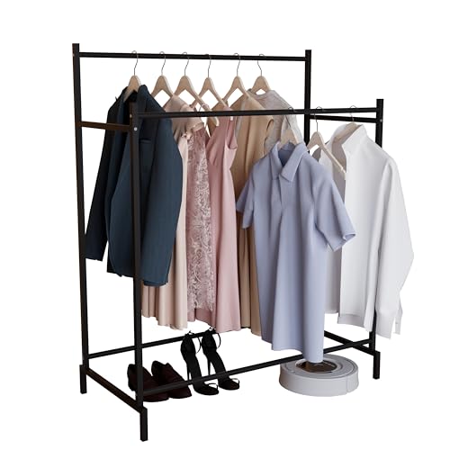 VCM Metall Kleiderschrank | offener Schrank | begehbarer | Kleiderständer| Maße ca. H. 136 x B. 103 x T. 52 cm- Labol L VCM Metall Kleiderschrank | offener Schrank | begehbarer | Kleiderständer| Maße ca. H. 136 x B. 103 x T. 52 cm- Labol L von VCM