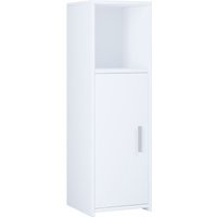 Midischrank mit Drehtüre und 2 Fächer Zalo L Weiß von VCM