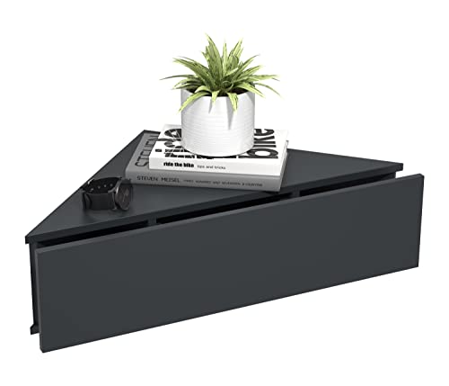 VCM Nachtschrank | Wandschublade | Wandboard | Eckregal |Nachttisch | Maße ca. H. 15 x B. 60 x T. 43 cm - Usal S VCM Nachtschrank | Wandschublade | Wandboard | Eckregal |Nachttisch | Maße ca. H. 15 x B. 60 x T. 43 cm - Usal S von VCM