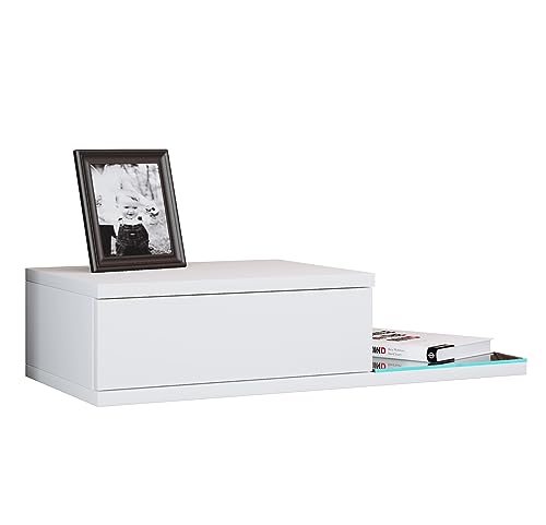 VCM Nachtschrank | Wandschublade | Wandboard | Nachttisch | Maße ca. H. 15 x B. 65 x T. 30 cm - Konsila L VCM Nachtschrank | Wandschublade | Wandboard | Nachttisch | Maße ca. H. 15 x B. 65 x T. 30 cm - Konsila L von VCM