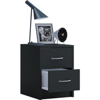 Nachttisch "Boxal Mini" Schwarz von VCM