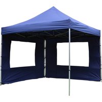 VCM Pavillon PROFI blau Metall B/H/L: ca. 300x200x300 cm von VCM