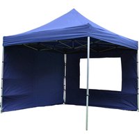 VCM Pavillon PROFI blau Polyester-Mischgewebe B/H/L: ca. 300x220x300 cm von VCM