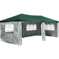 VCM Pavillon grün Polyester-Mischgewebe B/H/L: ca. 600x197x300 cm von VCM