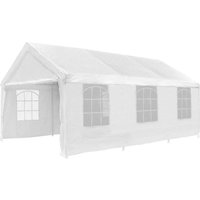 VCM Pavillon weiß Polyester-Mischgewebe B/H/L: ca. 4x3x6 cm von VCM
