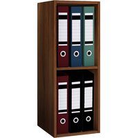 VCM Regal »Offas 2«, BxHxL: 30 x 72 x 34 cm, Holzwerkstoff - braun von VCM