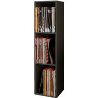 VCM Regal »Platto«, BxHxL: 29 x 107 x 34 cm, Holzwerkstoff - schwarz von VCM