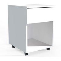 VCM Rollcontainer »Dalosa«, BxHxL: 45 x 55 x 39 cm - weiss von VCM