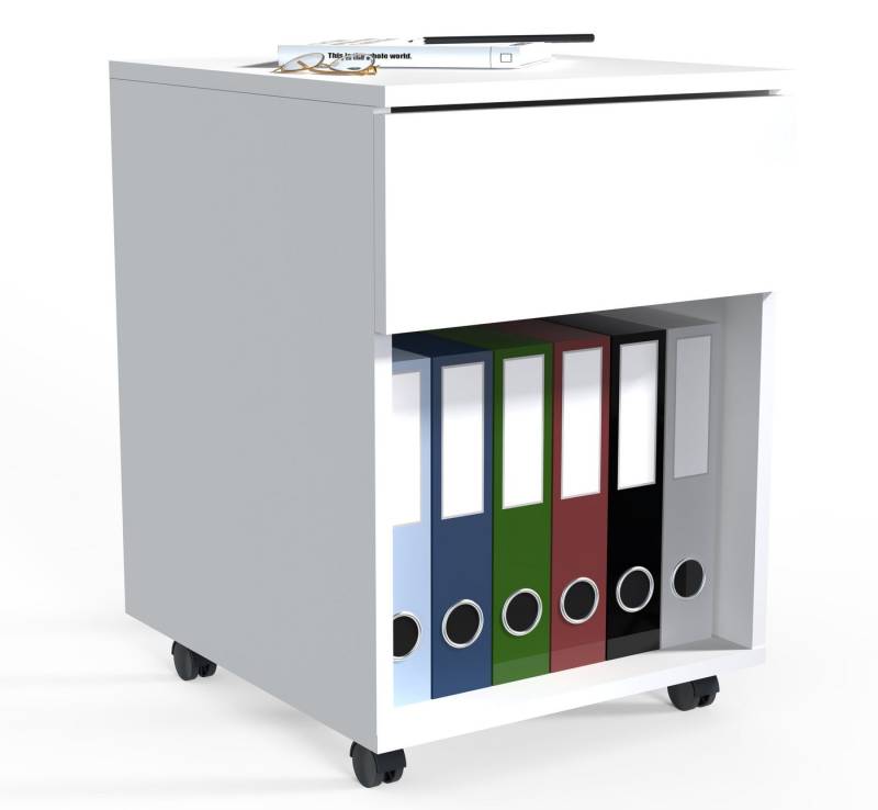 VCM Rollcontainer Rollcontainer Bürocontainer Dalosa 1 Schublade von VCM