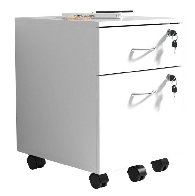 VCM Rollcontainer Rollcontainer Hängeregistratur Schubladen Baula M von VCM