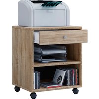 VCM Rollcontainer »Salda«, BxH: 45 x 54 cm, Holzwerkstoff - braun von VCM