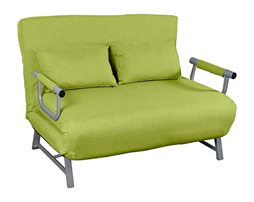 VCM Schlafsofa | Polyester-Stoff | Maße H. 95 x B. 127 x T. 78 cm | Sofa mit Schlaffunktion | Schlafsofa - Kolino von VCM