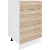 VCM Schrank »Esilo«, BxHxL: 50 x 82 x 46 cm - beige von VCM