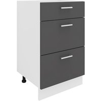 VCM Schrank »Esilo«, BxHxL: 50 x 82 x 46 cm - grau von VCM