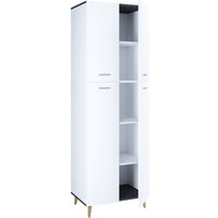 Schrank "Landos" Weiß/Anthrazit von VCM